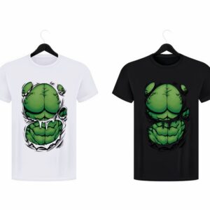 Μπλούζα με στάμπα hulk!